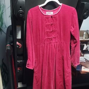 Elegant Elan Women's Dress in Vibrant Pink